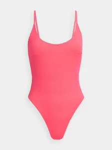 Jednodielne plavky 4F ružová farba, mäkké košíky