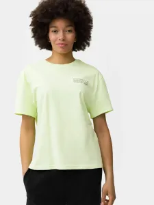 4F TSHIRT W Dámske tričko, svetlo zelená, veľkosť M