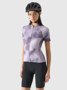 Dámsky rozopínateľný cyklistický dres - fialový