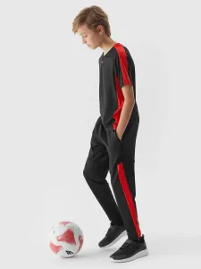 Detské futbalové nohavice 4F x Robert Lewandowski - čierne