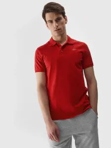 Pánske regular polo tričko bez potlače - červené
