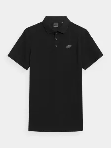 4F MEN´S POLO SHIRT Pánske polo tričko, čierna, veľkosť #4608212