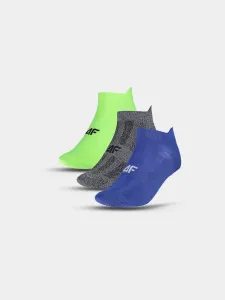Pánske tréningové ponožky pred členok (3-pack) - viacfarebné #9377891