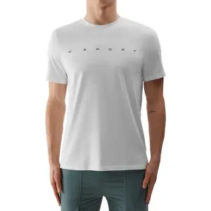 4F TSHIRT Pánske tričko, biela, veľkosť #9288872