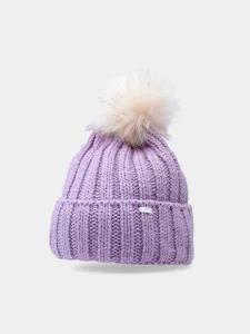 Dievčenská zimná čiapka - fialová #7996518