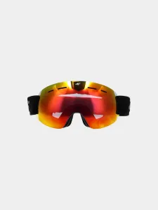 Chlapčenské lyžiarske okuliare s viacfarebným povrchom - čierne