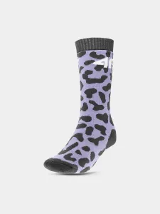 Dievčenské lyžiarske ponožky - fialové #8153283