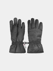 Dievčenské lyžiarske rukavice Thinsulate© - čierne