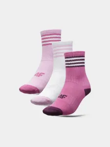 Dievčenské športové ponožky nad členok (3-pack) #8944298