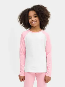 Dievčenské tričko s dlhým rukávom a potlačou #7950290