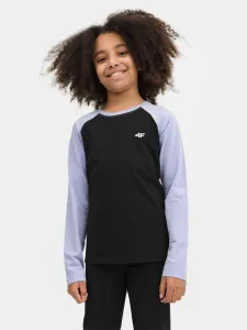 Dievčenské tričko s dlhým rukávom a potlačou #7950291