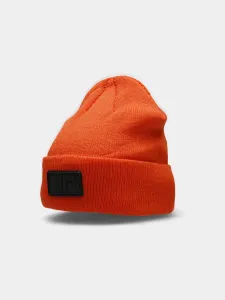 Chlapčenská zimná čiapka - oranžová #7952813