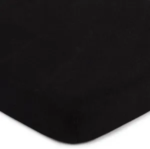 4home jersey prestieradlo čierna, 160 x 200 cm