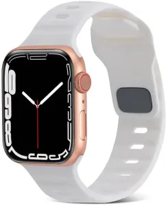 4wrist Silikonový řemínek pro Apple Watch - White 38/40/41 mm #7733333