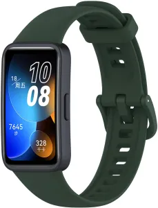 4wrist Silikonový řemínek pro Huawei Watch Band 8 - Green