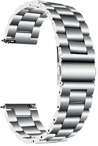 4wrist Oceľový remienok na Samsung Galaxy Watch - Silver 22 mm