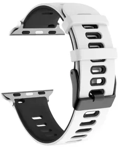 4wrist Silikonový řemínek pro Apple Watch - White 38/40/41 mm #3807398
