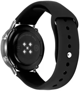 4wrist Silikónový remienok na Samsung Galaxy Watch – Black 22 mm