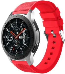 4wrist Silikónový remienok na Samsung Galaxy Watch – Červený 20 mm