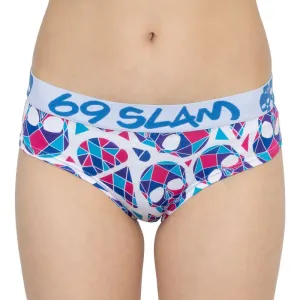 Women's panties 69SLAM boxer skullmond white #5099717