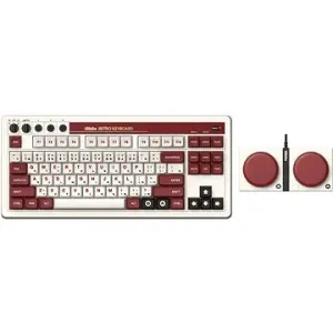 8BitDo Retro Mechanical Keyboard (Fami Edition) + Dual Super Buttons #7469310