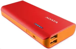 ADATA PowerBank PT100 - externá batéria pre mobil/tablet 10000mAh, červená/oranžová