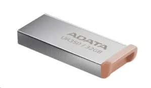 ADATA Flash Disk 32GB UR350, USB 3.2 Dash Drive, kov hnedá