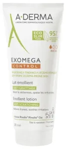 A-DERMA Exomega Control Emolienčné mlieko pre suchú kožu so sklonom k atopii - sterilná kozmetika