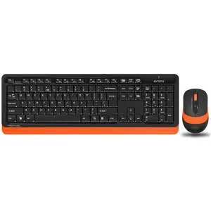 A4tech FG1010 FSTYLER set bezdr. klávesnica + myši, oranžová farba