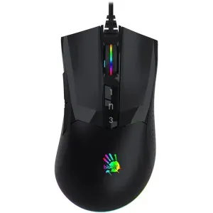 A4tech BLOODY W90 Pro Activated, RGB podsvietená herná myš, 16000 DPI, čierna, USB