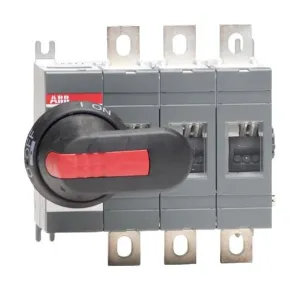 Abb Ot160Ev03P Load Break Switch, 3 Pole, 160A, 415V
