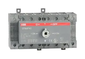 Abb Ot80F4C Switch Isolator, 4 Pole, 80A, 415Vac
