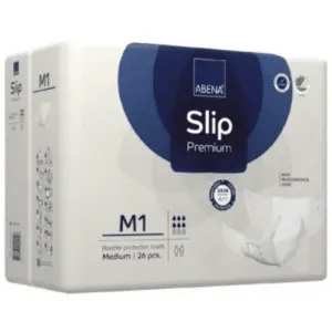 ABENA Slip Premium M1 plienkové nohavičky, boky 70-110 cm, savosť 2000 ml, 1x26 ks #1812539
