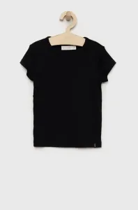 Detské tričko Abercrombie & Fitch čierna farba, #8570735