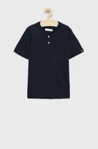 Detské tričko Abercrombie & Fitch tmavomodrá farba, jednofarebný #2563579