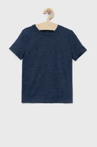 Detské tričko Abercrombie & Fitch tmavomodrá farba, melanžový #7916468