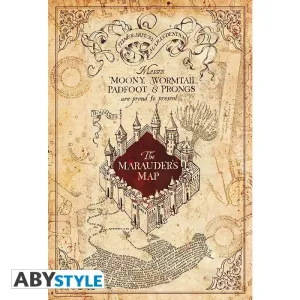 ABY style Plagát Harry Potter - Mapa záškodníkov 91,5 x 61 cm #5715875