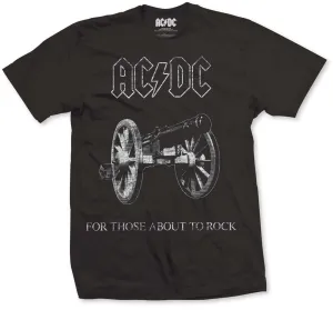 AC/DC tričko About to Rock Čierna L #302461
