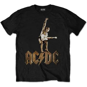 AC/DC Tričko Angus Statue Mens Black L