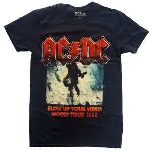 AC/DC tričko Blow Up Your Video Čierna L #302481
