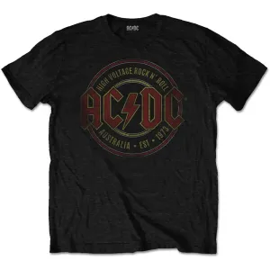 AC/DC tričko Est. 1973 Čierna XL