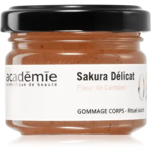 Académie Scientifique de Beauté Sakura Délicat Body Scrub Sugar Ritual ošetrujúci telový peeling 60 ml