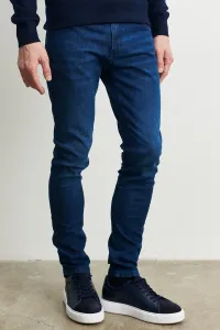 AC&Co / Altınyıldız Classics Men's Blue Extra Slim Fit Slim Fit Ris Flexible Denim Jeans Jeans #8843166
