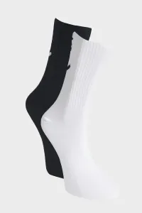 AC&Co / Altınyıldız Classics Men's Black and White Patterned 2-Pack Socket Socks