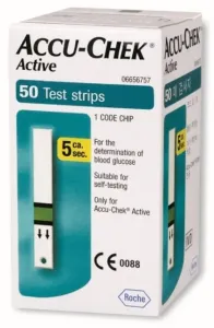 Accu-check Accu Chek Active Glukose testovacie prúžky 50 ks
