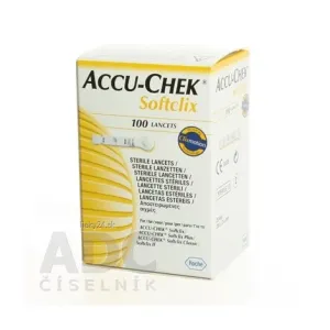 ACCU-CHEK Softclix Lancet 100 lancety do odberového pera 1x100 ks #124268
