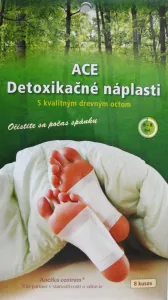ACE Detoxikačné náplasti, 8 ks
