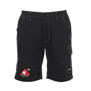 ACI pracovné nohavice Caracas montérky čierne krátke, veľ. 2 XL