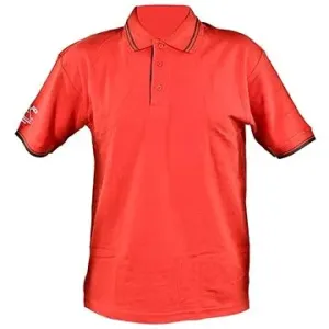 ACI tričko červené s golierom 220 g, veľkosť M