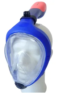Acra P1501S-MO Celotvárová potápačská maska junior - modrá